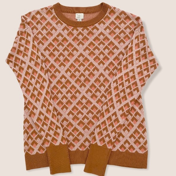 a new day Sweaters - 🌼a new day pullover sweater caramel & peach Sz.M